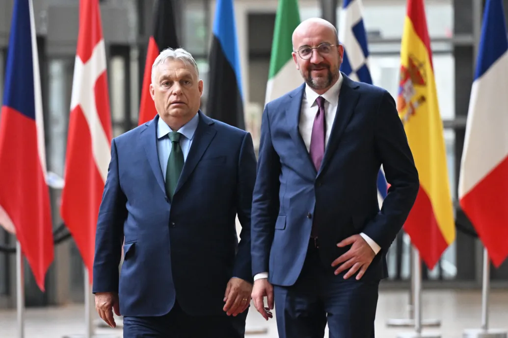 Charles Michel válaszolt Orbánnak, ismét szólt, hogy hogy nem tárgyalhat az EU nevében