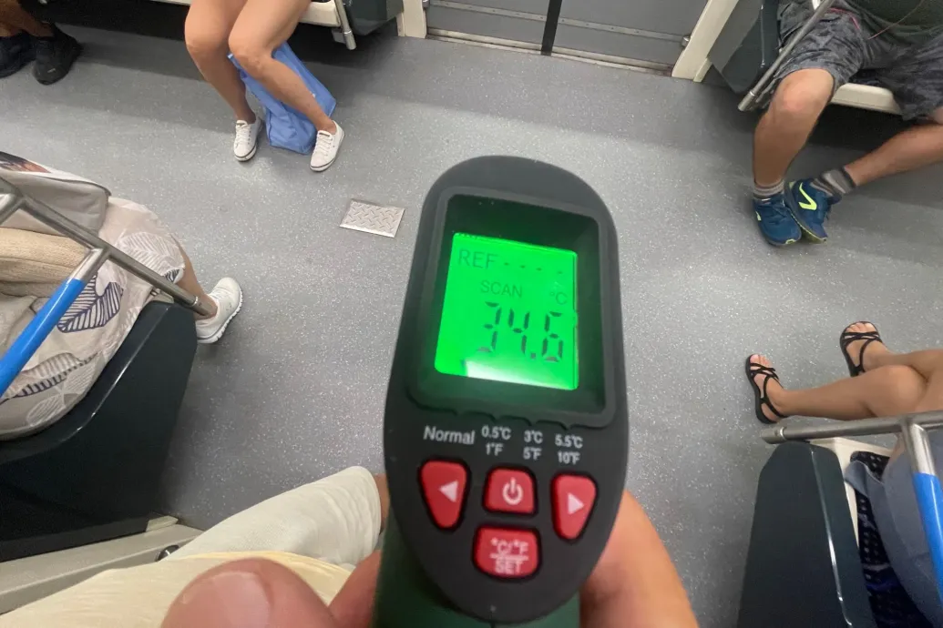 A 3-as metrón van a legmelegebb, de a BKV most megszüntette a kocsik alól áramló forróságot