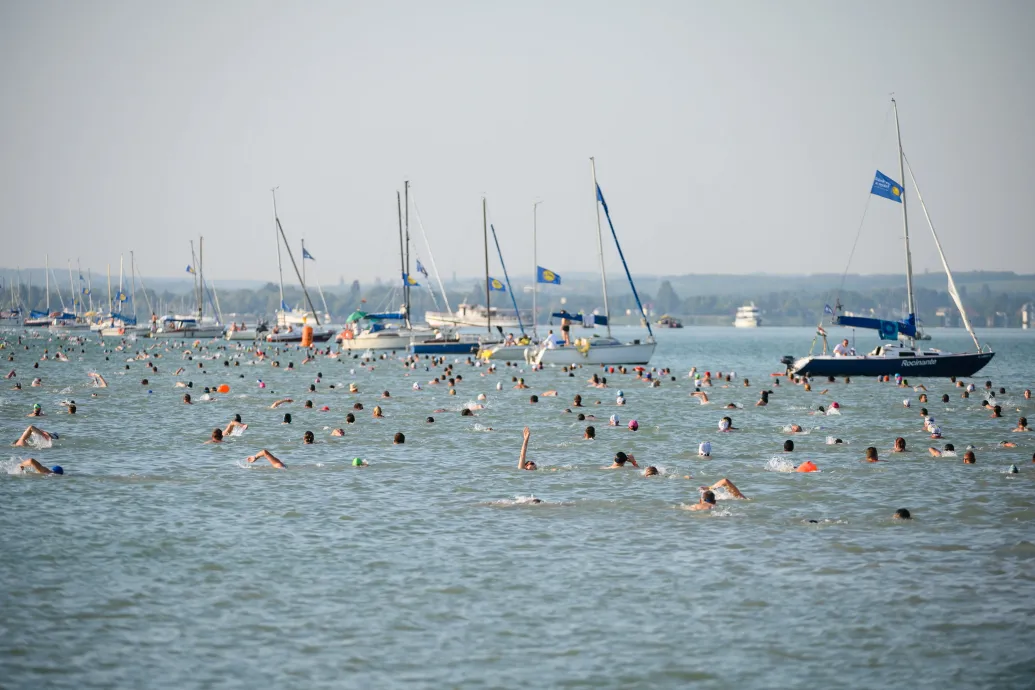 Vasárnap lesz az idei Balaton-átúszás