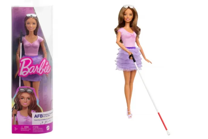 A Mattel piacra dobta a vak Barbie-t