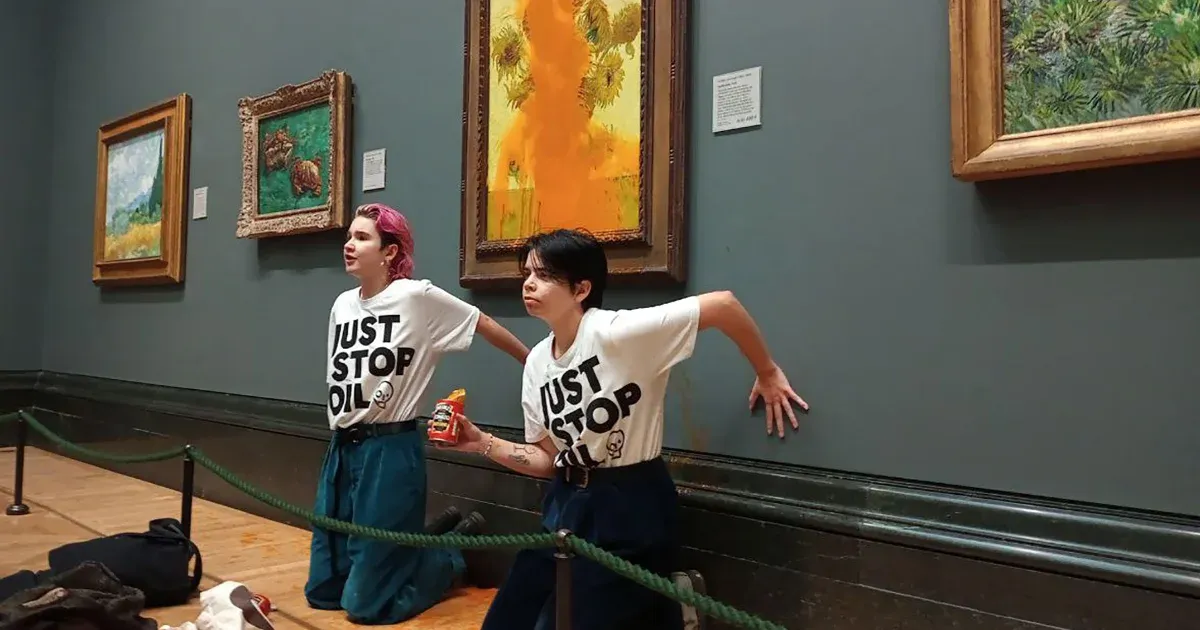 Bűnösnek találták a Van Gogh festményére levest öntő klímaaktivistákat
