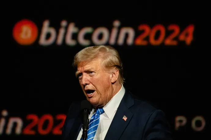 „Soha ne add el a bitcoinodat!” – kriptobarát ígéretek sokaságával halmozta el Trump a bitcointulajdonosokat