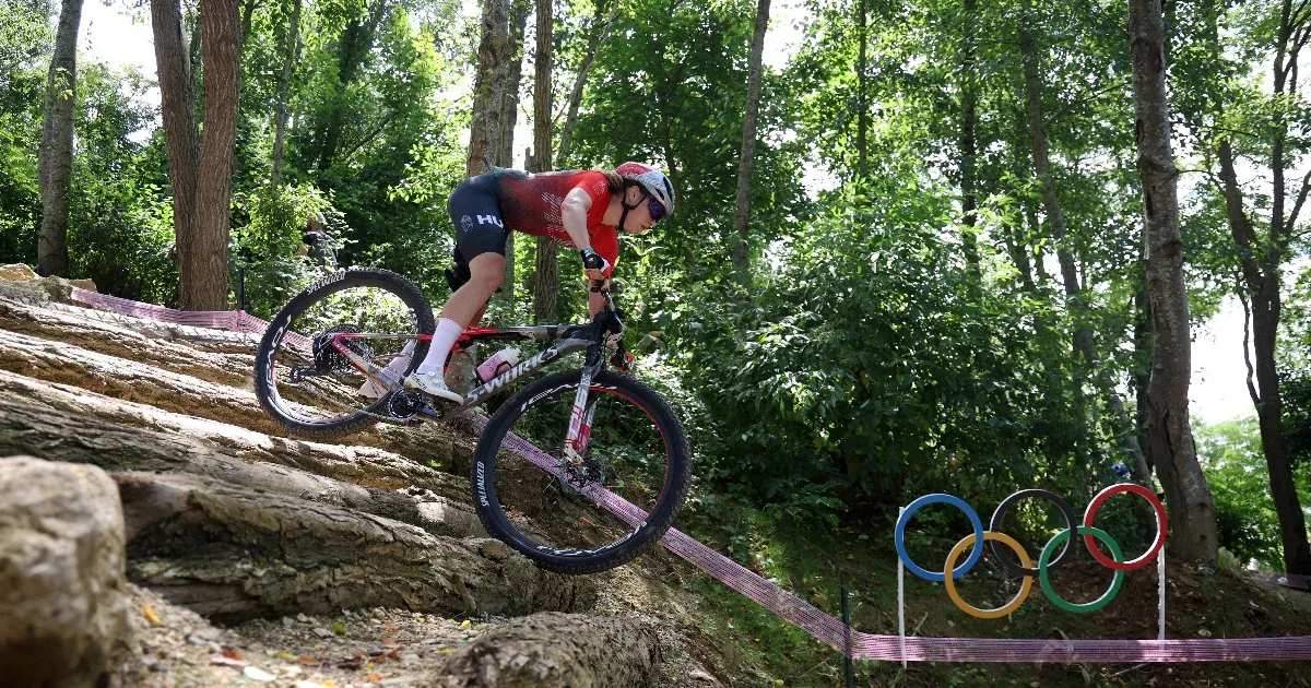 A hegyikerékpáros Vas Blanka nagyot küzdve 10. az olimpián