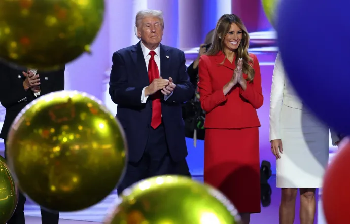 Donald és Melania Trump – Fotó: Mike Segar