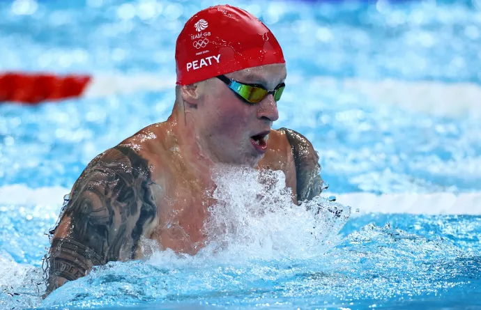 Adam Peaty – Fotó: Ueslei Marcelino / Reuters