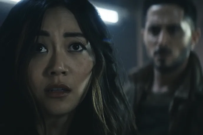 Kimiko (Karen Fukuhara) és Frenchie (Tomer Capone) A fiúk negyedik évadában – Fotó: Amazon