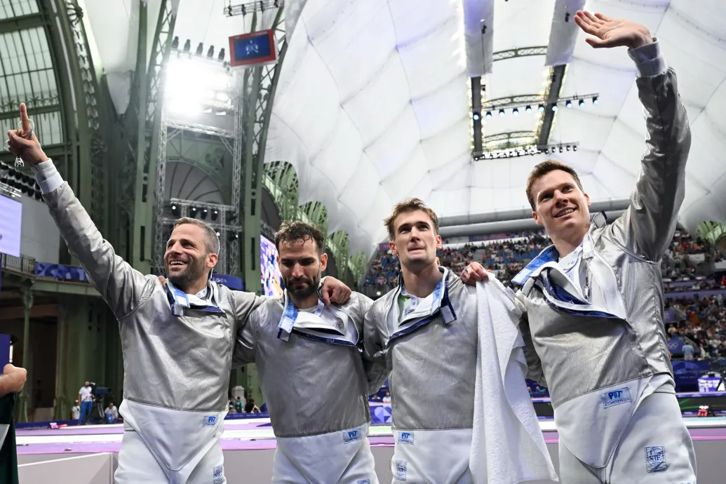 Kardcsapat olimpiai döntő: Magyarország-Dél-Korea