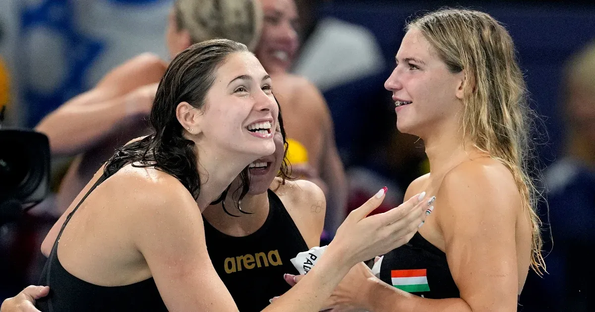 Hatodik lett a női 4x200-as gyorsváltó