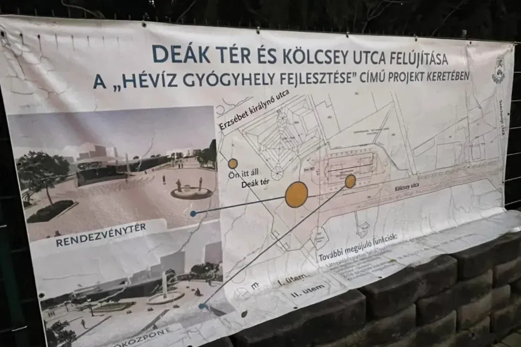 Uniós támogatást kapott, mégis magyar pénzből kell befejezni a hévízi beruházást