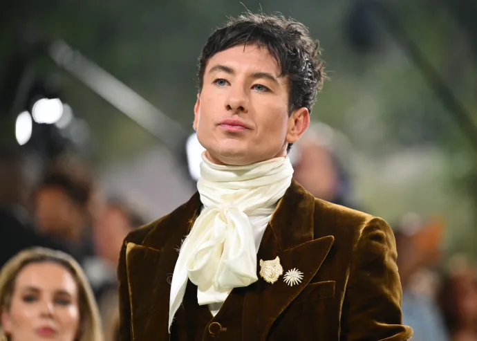 Barry Keoghan a New York-i Met-gálán, 2024. május 6-án – Fotó: Angela Weiss / AFP