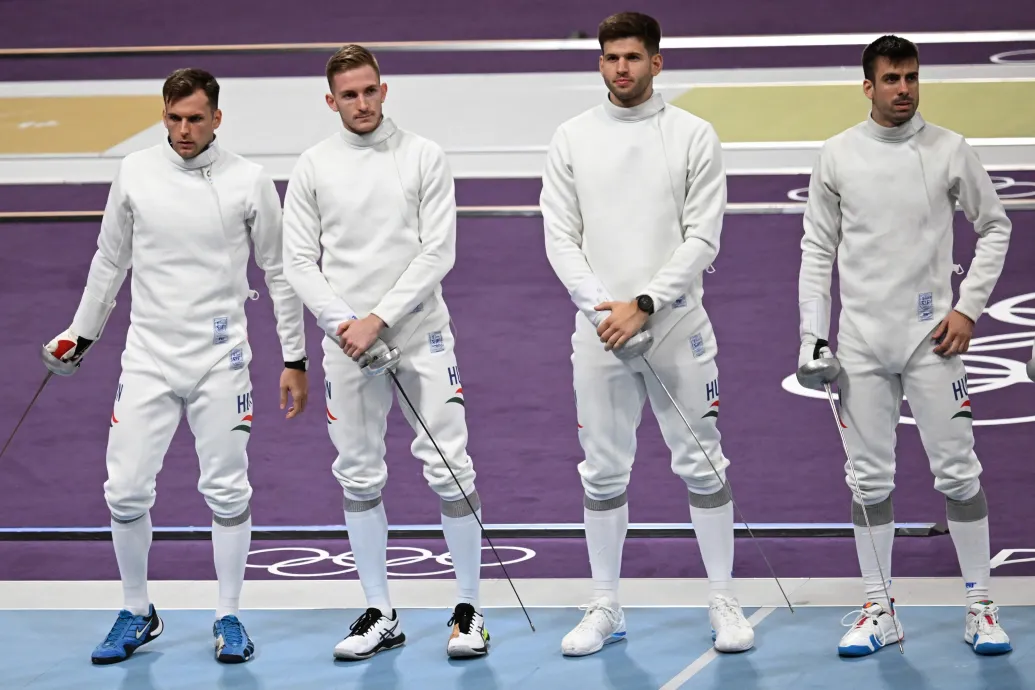 Olimpiai döntőben vív a férfi párbajtőrcsapat: Magyarország–Japán 0-0