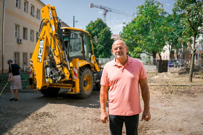 Binszki József várospolitikai alpolgármester – Fotó: Bálint András / Szegeder / Telex