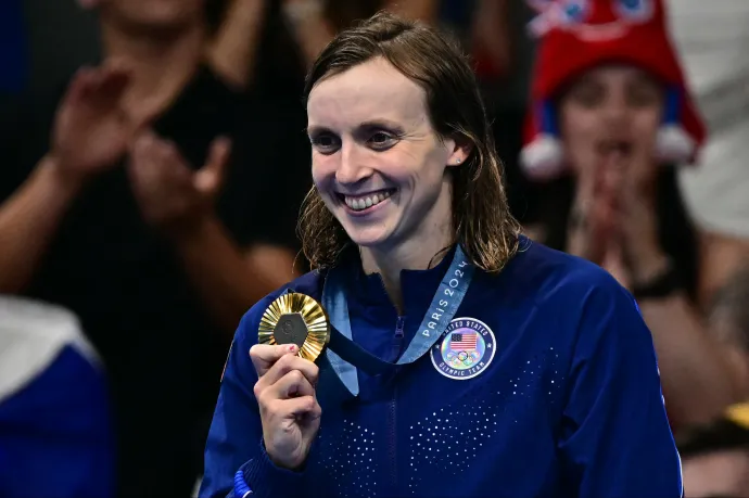 Sporttörténelmet írt Katie Ledecky a párizsi olimpián, csak Michael Phelpsnek van ilyen győzelmi sorozata