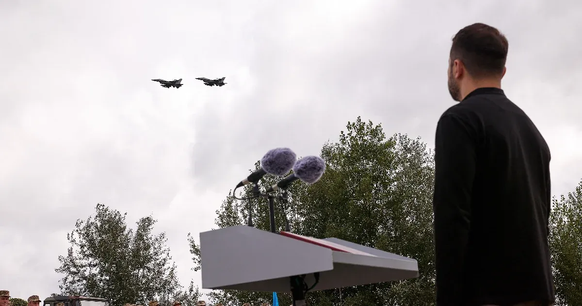 Hadba léptek az F-16-os vadászgépek Ukrajnában