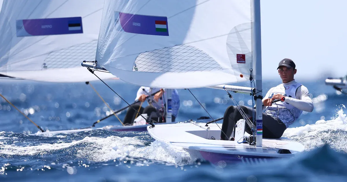 Bekavart a szélcsend, szerdára halasztották Vadnai Jonatán éremfutamát az olimpián