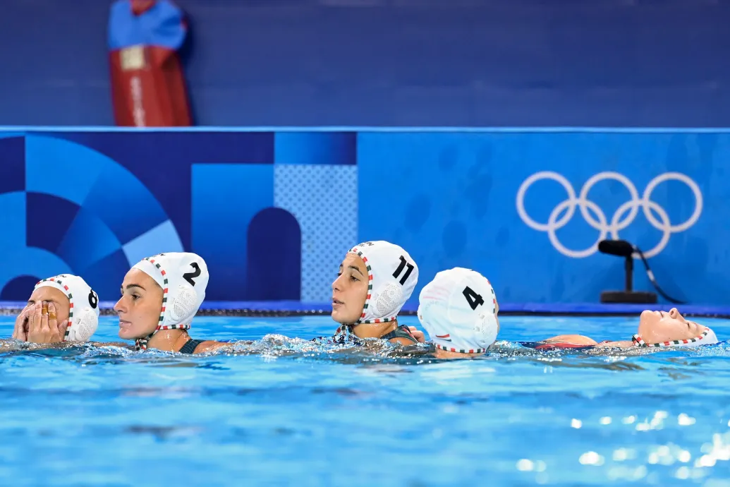 Női vízilabda olimpiai negyeddöntő: Magyarország–Egyesült Államok 0-0
