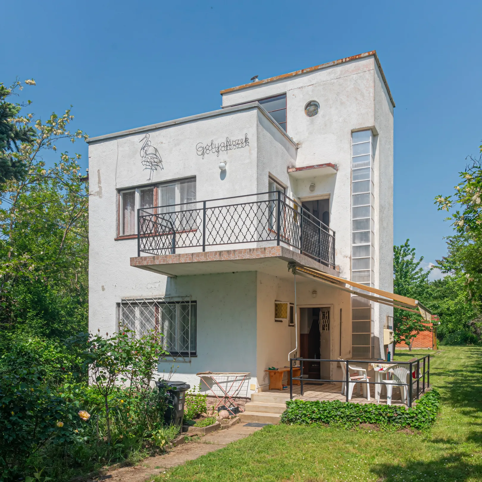 Balatonszárszó, „Gólyafészek” nyaraló, 1960-as évek első fele – Fotó: Bolla Zoltán