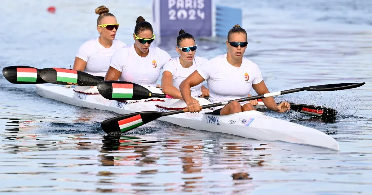 Megvan az első kajakérem az olimpián, bronzérmes a női kajaknégyes