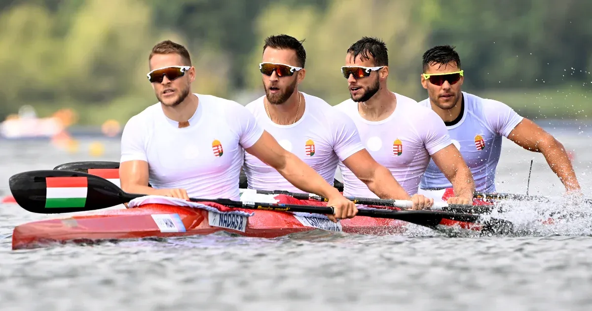 Hetedik a férfi kajaknégyes az olimpián