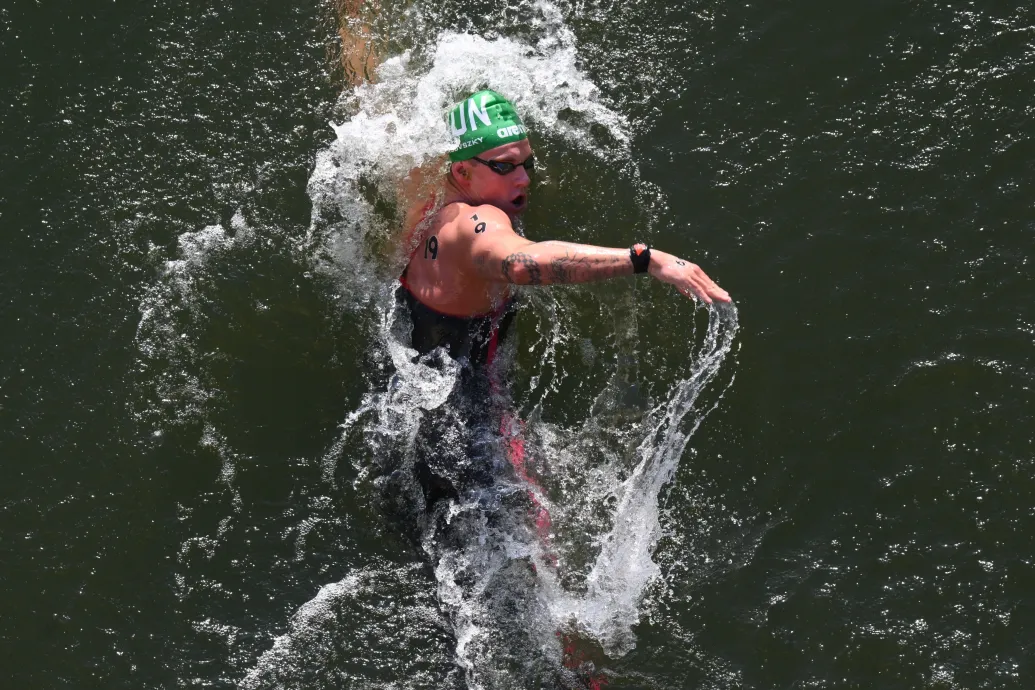 Rasovszky Kristóf a nyílt vízi úszás olimpia bajnoka, Betlehem Dávid bronzérmes