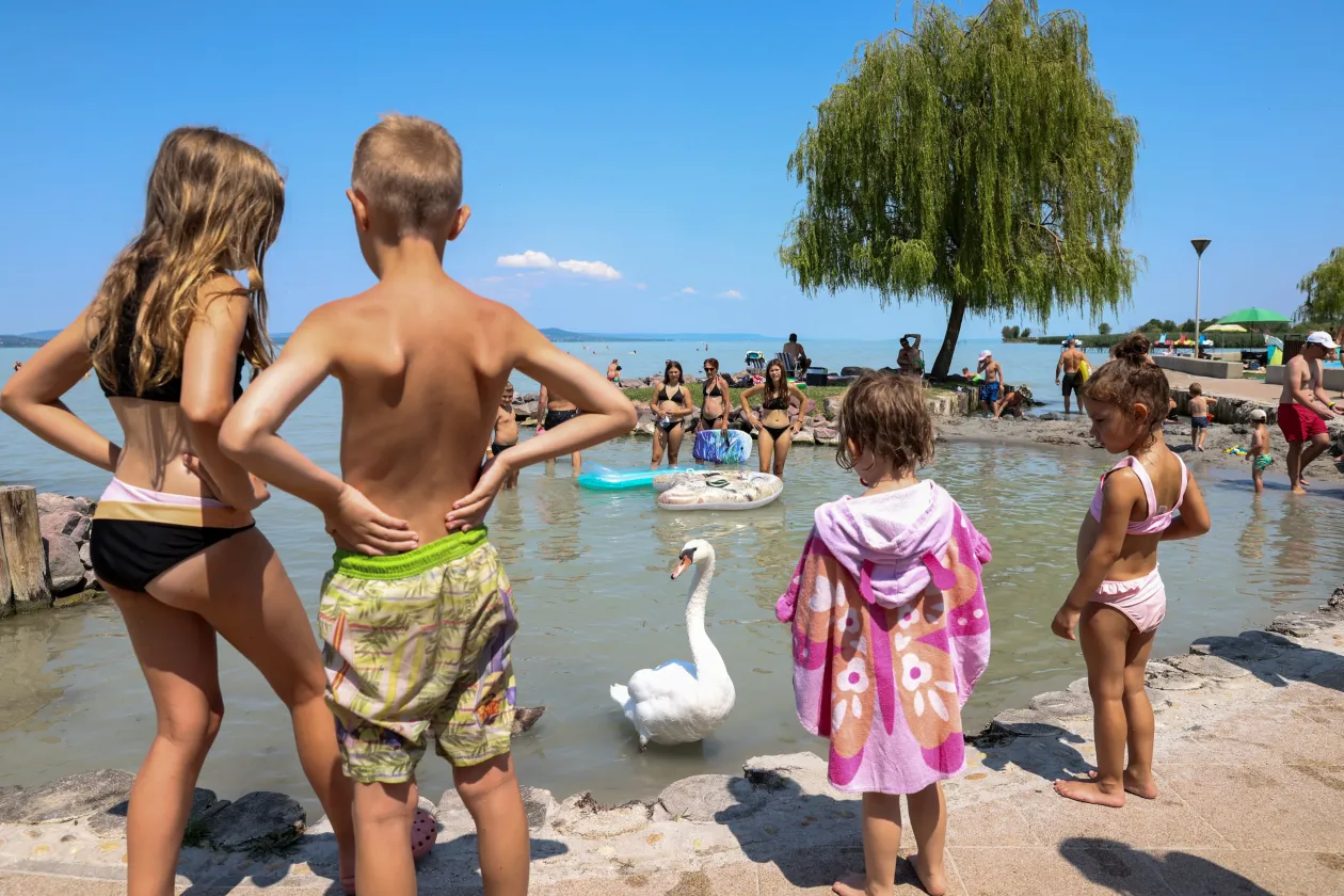 A Panoráma Strand Fonyódon – Fotó: Melegh Noémi Napsugár / Telex