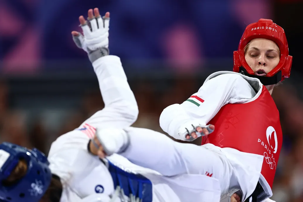 Márton Viviána döntős a párizsi olimpián taekwondóban