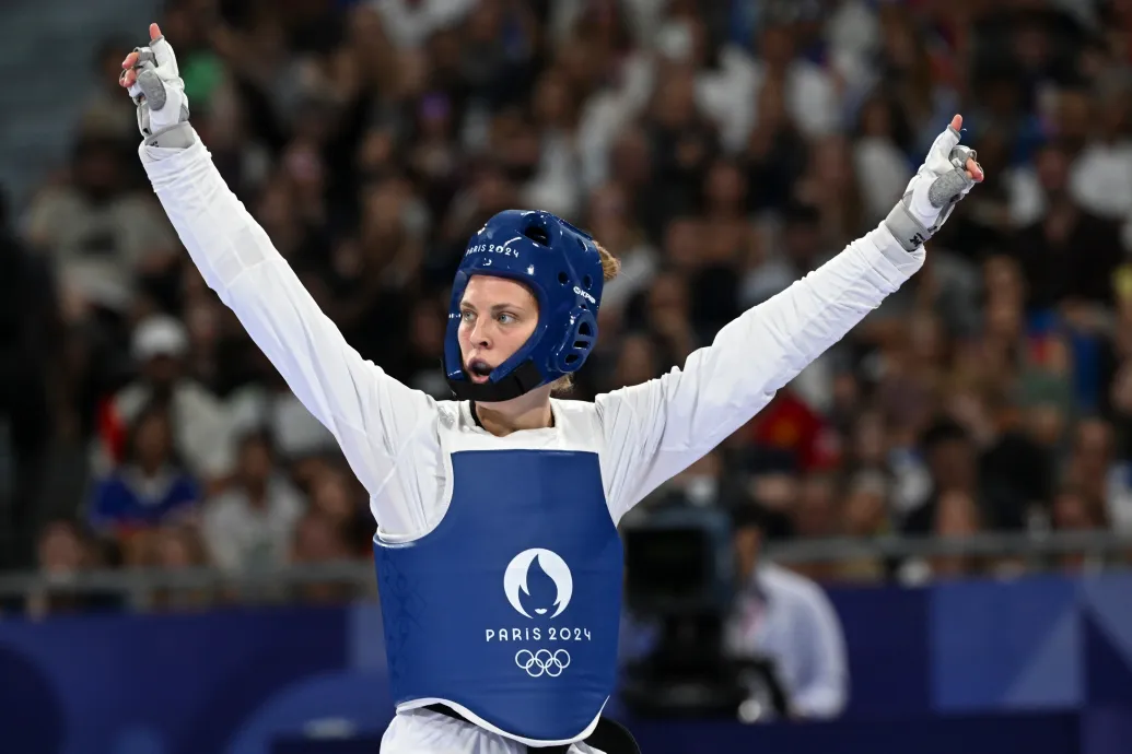 Márton Viviána olimpiai bajnok, ez az első magyar taekwondós arany az olimpiákon