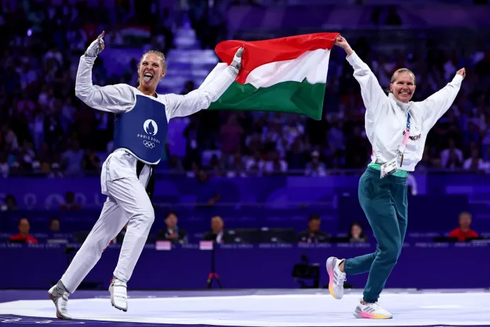 Márton Viviána olimpiai bajnok, ez az első magyar taekwondós arany az olimpiákon