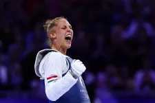 Márton Viviána olimpiai bajnok, ez az első magyar taekwondós arany az olimpiákon