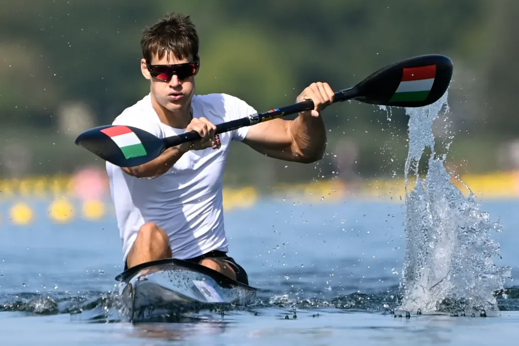 Varga Ádám ezüst-, Kopasz Bálint bronzérmes a kajak egyeseben