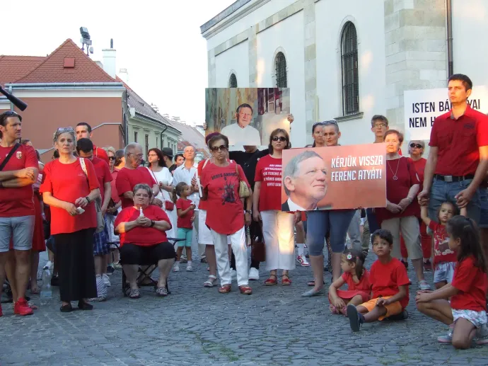 Demonstráció Benkovich Ferencért – Fotó: Laczó Balázs / Telex