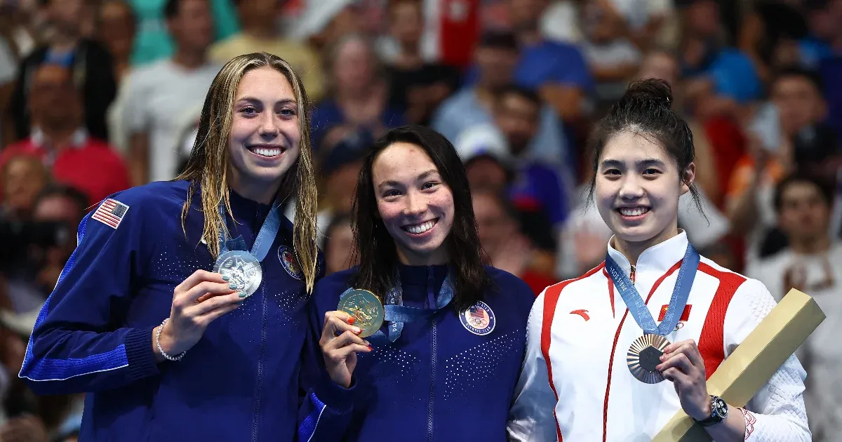 The last gold in Paris returns to America, 40-40 The end of the great gold battle between the United States and China