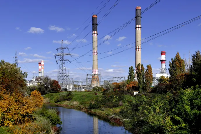 A Dunamenti Erőmű, amely a 794 MW-os teljesítményével a magyar villamosenergia-rendszer legnagyobb gáztüzelésű erőműve, a változó fogyasztási igények rugalmas kielégítésében működik közre – Fotó: Jászai Csaba / MTI Bizományosi