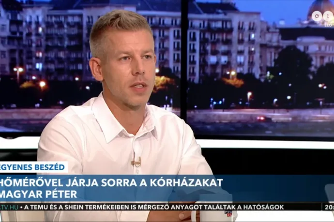 „A kormány suttyomban állítólag már beadta a 2036-os olimpiai pályázatot” – visszatért Magyar Péter az ATV-be