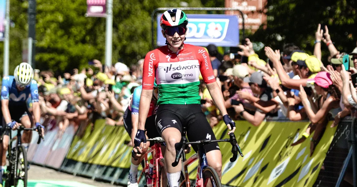 Vas Blanka szakaszt nyert a női Tour de France-on