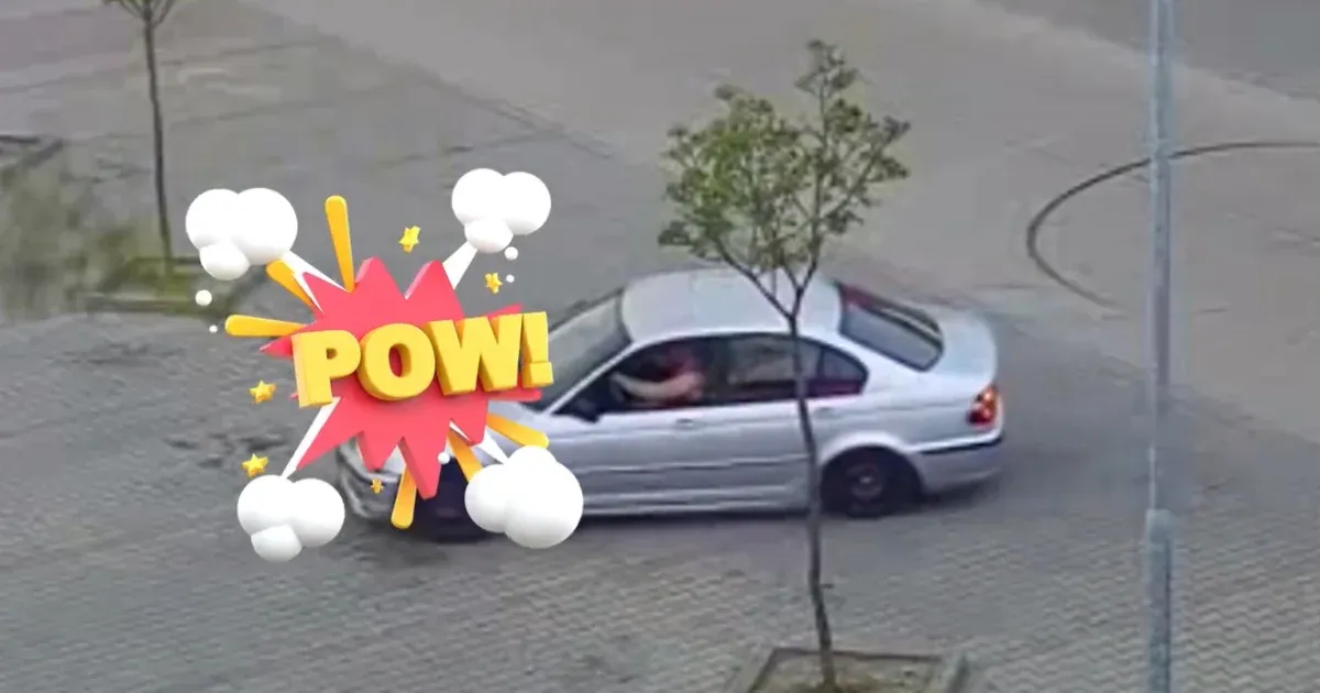 Kétszer próbált meg driftelni a szabálytalan BMW-s, egyszer fának, egyszer táblának ment