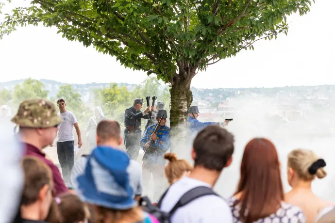 Hősök útja c. program a budai Várban 2024. augusztus 20-án – Fotó: Szent István Nap