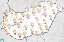 Enyhül a meleg, de jó eséllyel szerdán is elázunk