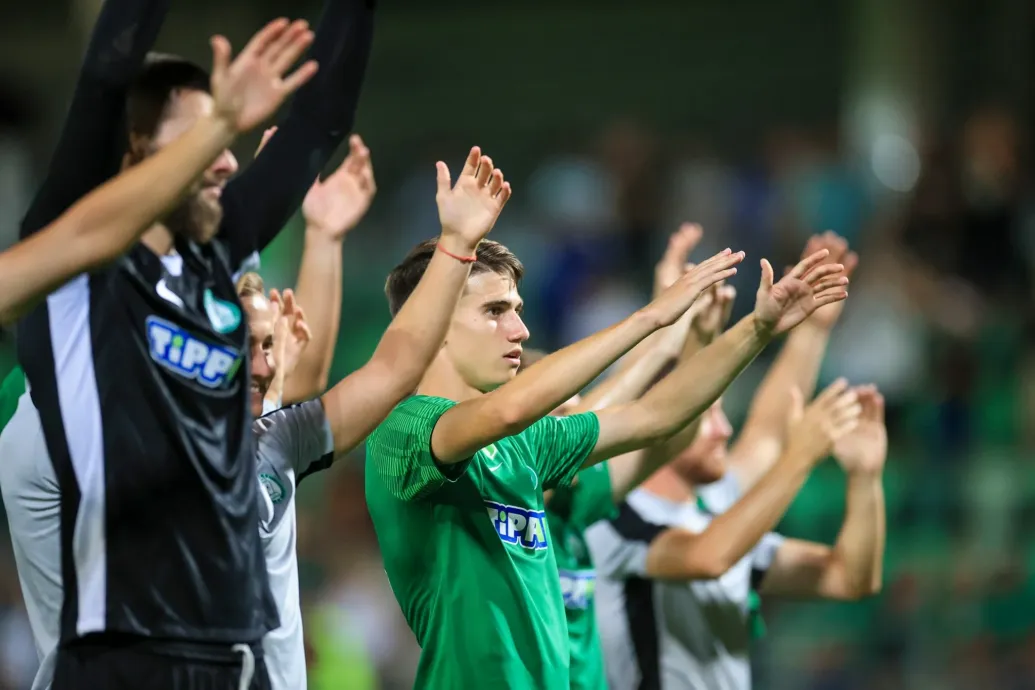 Az 1-0-s hátrányból fordító Paks az utolsó percekben bukta el a győzelmet a Konferencia-liga selejtezőjében