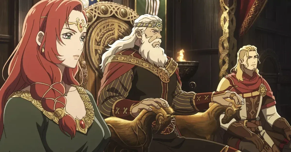Rohan legendás királyáról mesél A Gyűrűk Ura-anime