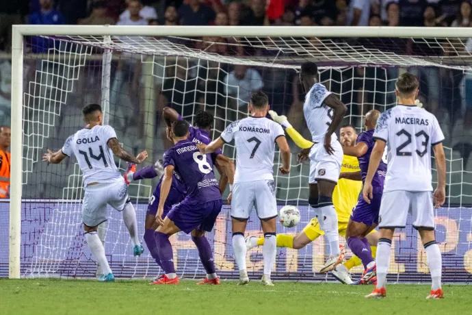 3-3-as döntetlent játszott a Fiorentinával a Konferencia-liga selejtezőjében a Puskás Akadémia