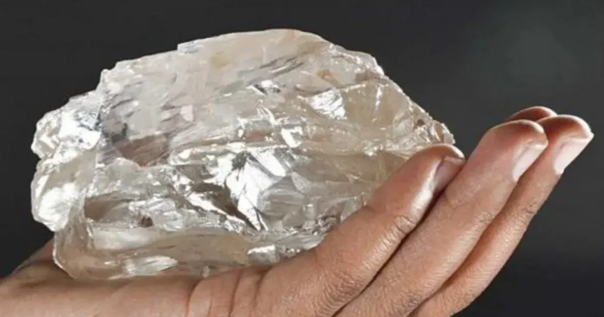 Megtalálták Afrikában a valaha volt második legnagyobb gyémántot