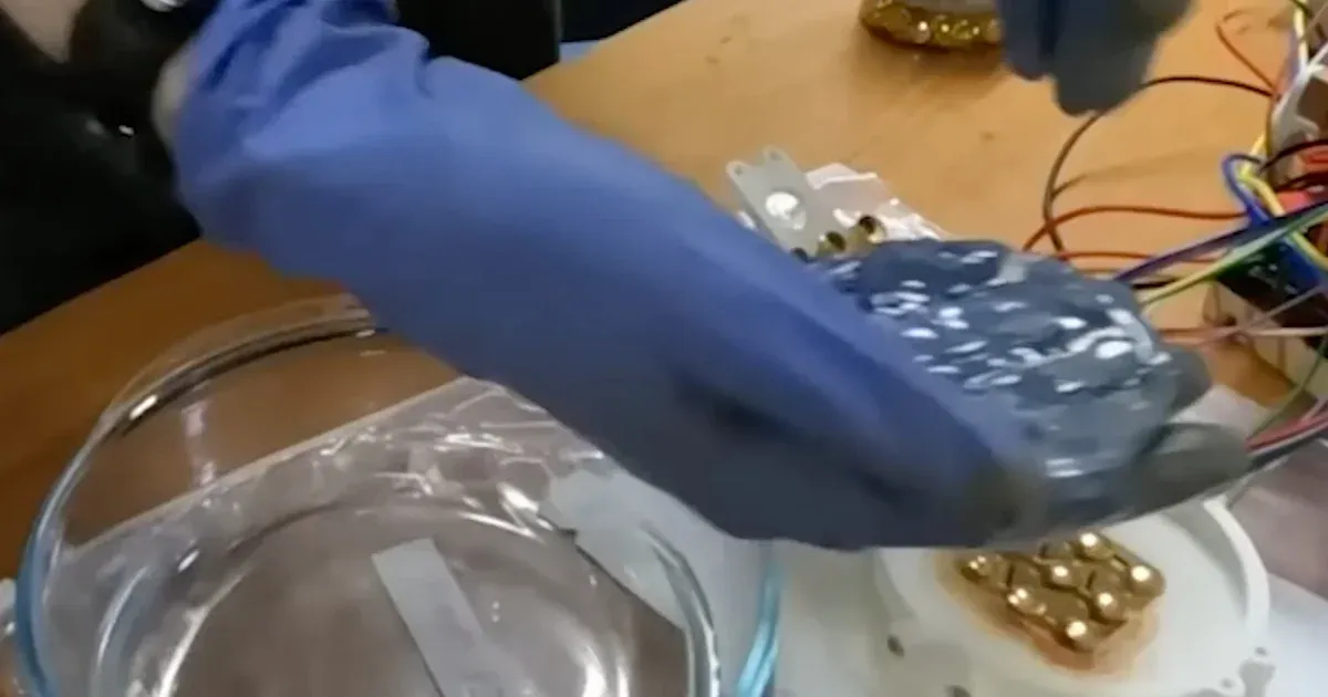 Egy zselés trutyi megtanulta egy videójáték irányítását, és egyre jobb lesz benne