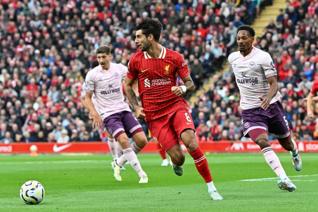 Szoboszlaival a kezdőcsapatban a Liverpool 2-0-ra legyőzte a Brentfordot