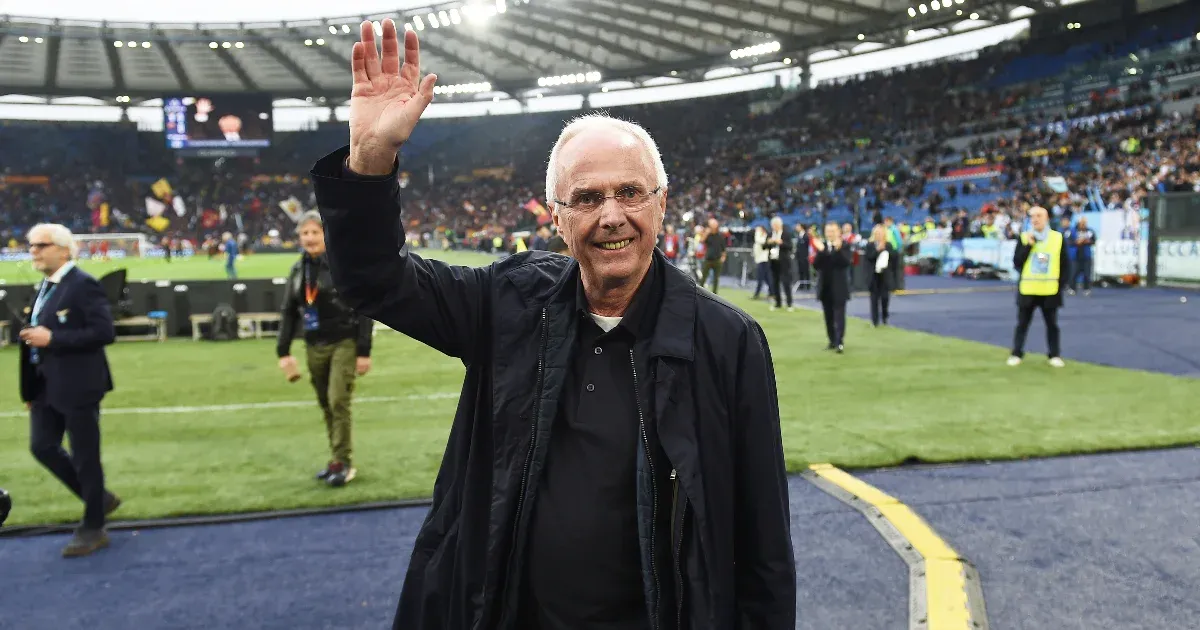 Meghalt Sven-Göran Eriksson, az angol futballválogatott volt kapitánya
