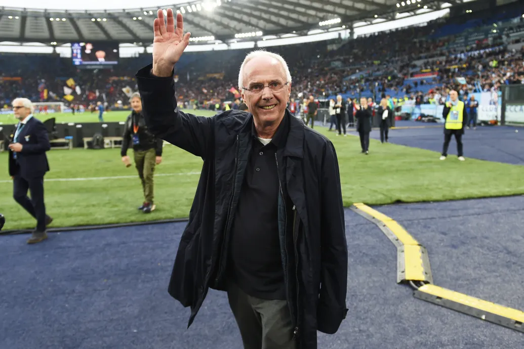 Meghalt Sven-Goran Eriksson, az angol férfi labdarúgó-válogatott legendás edzője