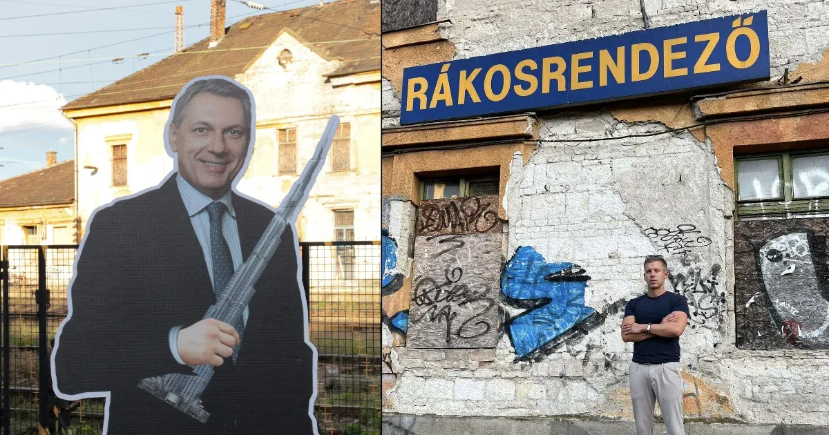 Magyar Péter: A vonat nem vár. Lázár János: Hív a vasút, vár a Lázár!