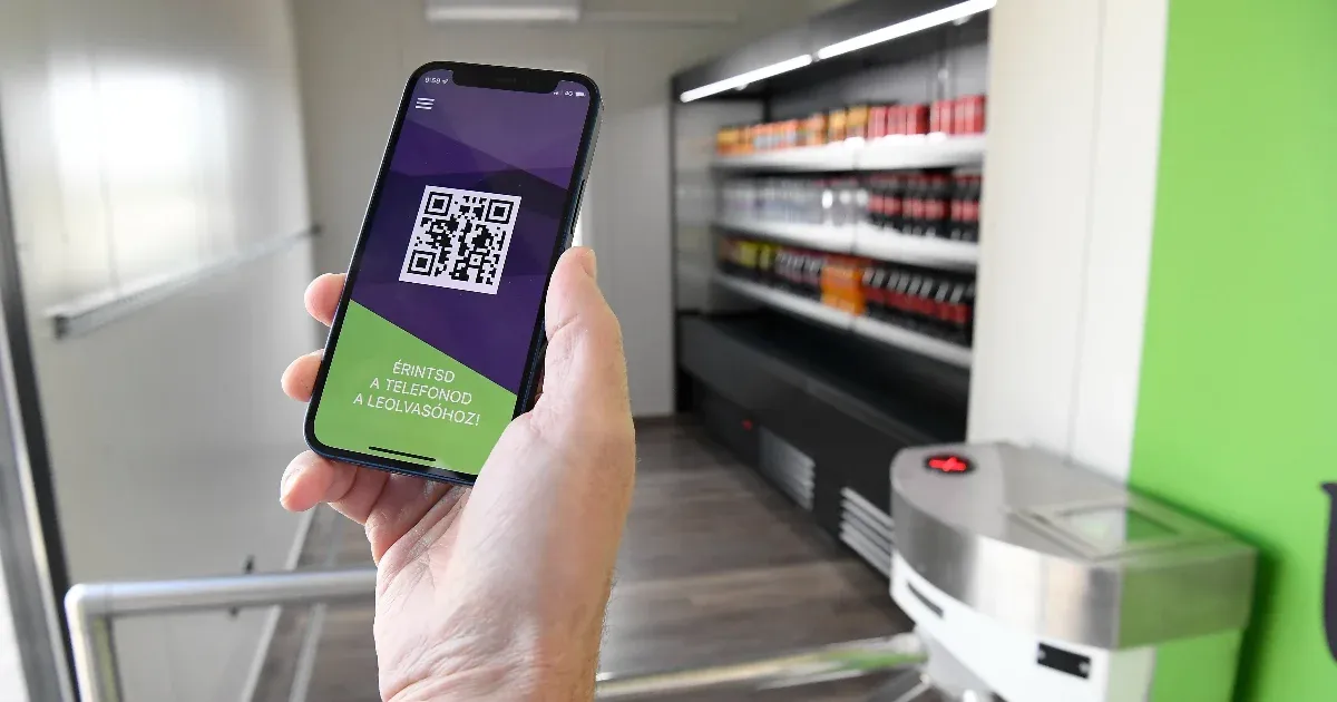 A QR code payment method will be available in Hungarian stores from Sunday