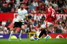 Szoboszlai gólpasszával simán verte 3-0-ra a Liverpool a Manchester Unitedet