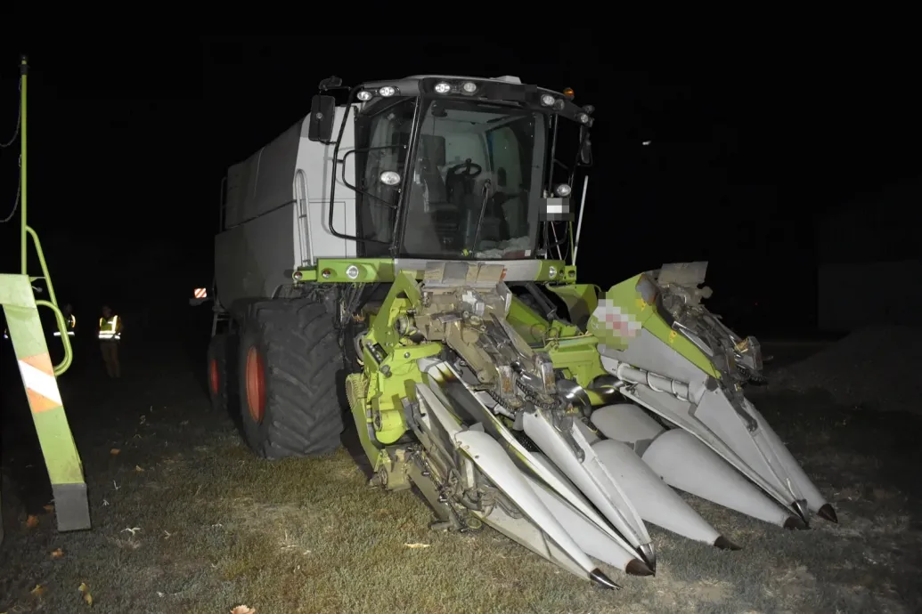 Kombájn gázolt halálra egy 17 évest Gyulán